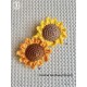 Miss Point Sunflower Gardening Long Sleeve Blouse(Reservation/2 Colours/Full Payment Without Shipping)